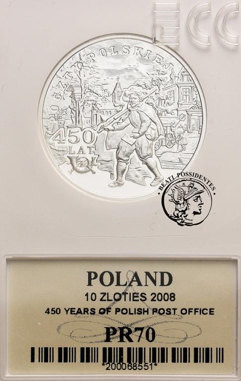 III RP 10 zł 2009 Poczta Polska GCN PR 70