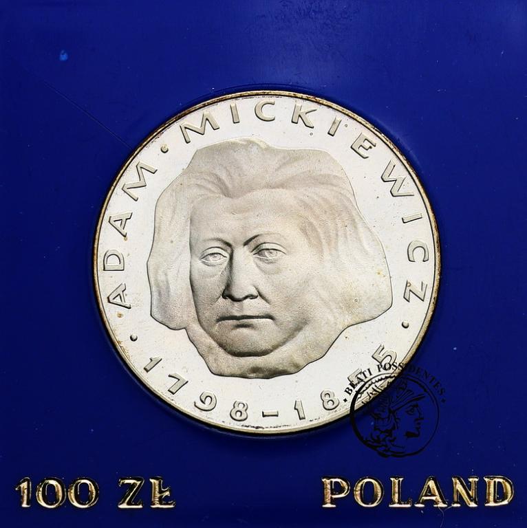 Polska PRL 100 zł 1978 Mickiewicz st. L-