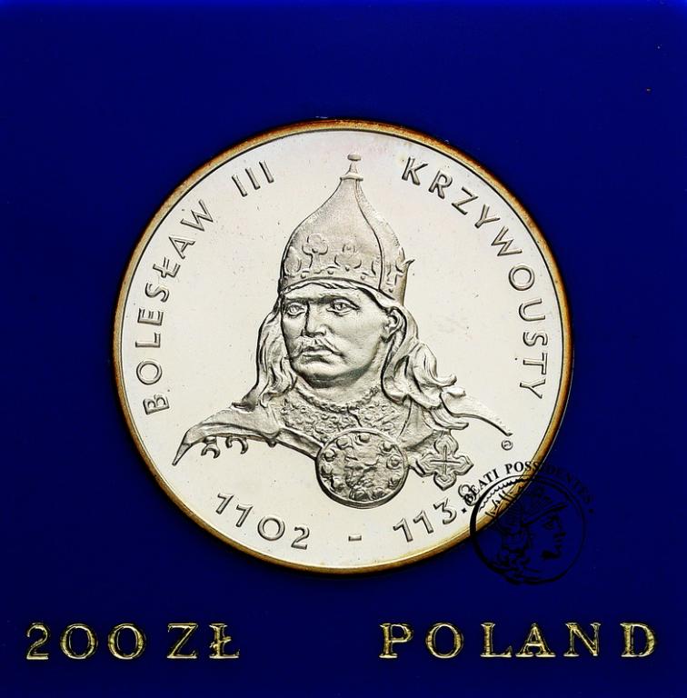 Polska PRL 200 zł 1982 B. III Krzywousty st. L