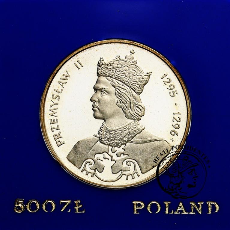 Polska PRL 500 zł 1985 Przemysław II st. L-