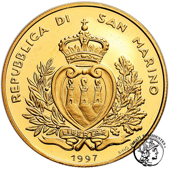 San Marino 5 scudi 1997 st. L/L-