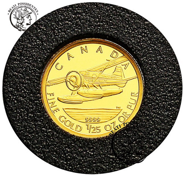 Kanada 50 cents 2008 samolot st. L