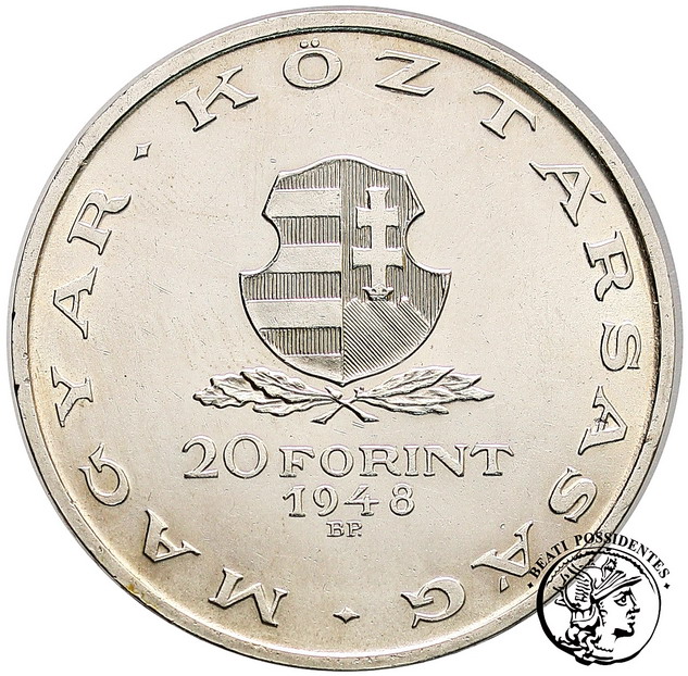 Węgry 20 Forintów 1948 st. 2