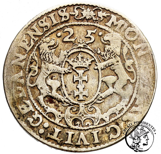 Zygmunt III Waza ort gdański 1625 st. 4