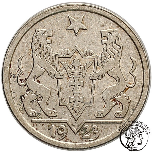 Polska W.M. Gdańsk 1 Gulden 1923 st.2-