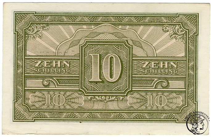 Austria 10 Szylingów 1944 st. 2