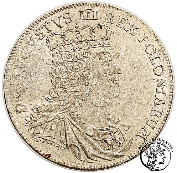 August III Sas tymf koronny 1753 st. 2-