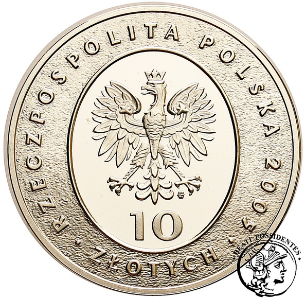 III RP 10 zł 2005 Mikołaj Rej st. L