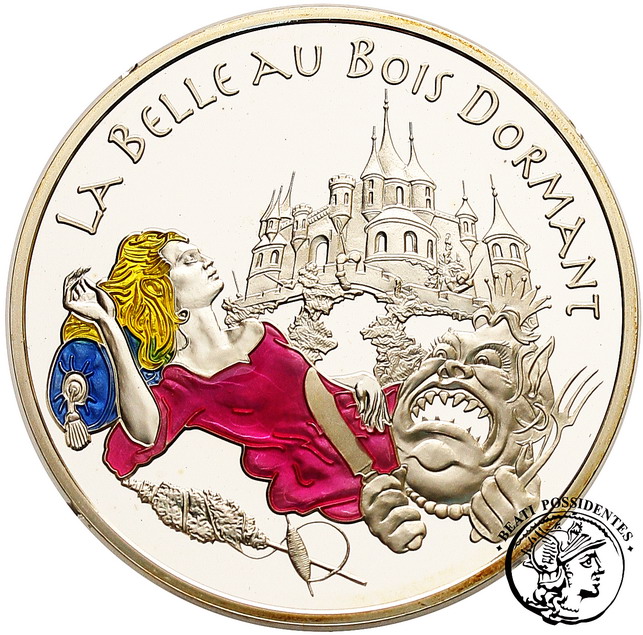 Francja 1 1/2 Euro 2003 Śpiąca Królewna st. L
