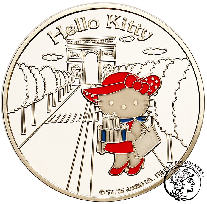 Francja 1 1/2 Euro 2005 Hello Kitty st. L