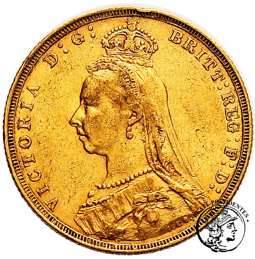 Wielka Brytania Victoria suweren 1890 st. 3