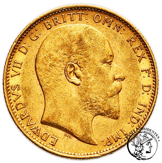 Australia Edward VII suweren 1902 Melbourn st. 3+