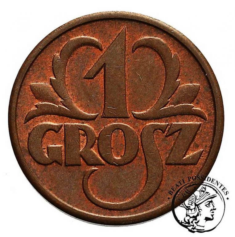 II RP 1 grosz 1939 st. 1-/2+