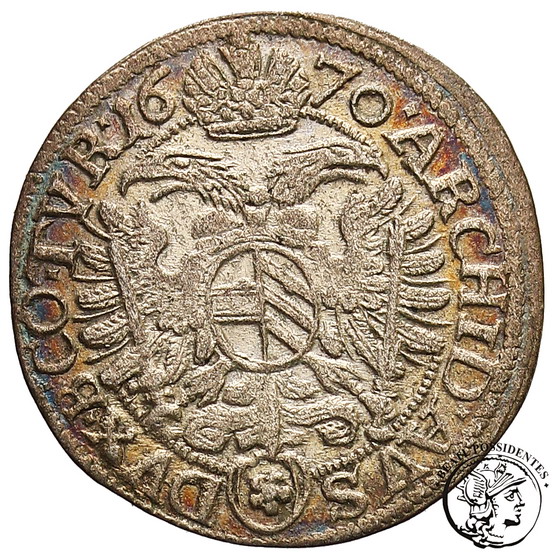 Austria 3 krajcary 1670 st. 3