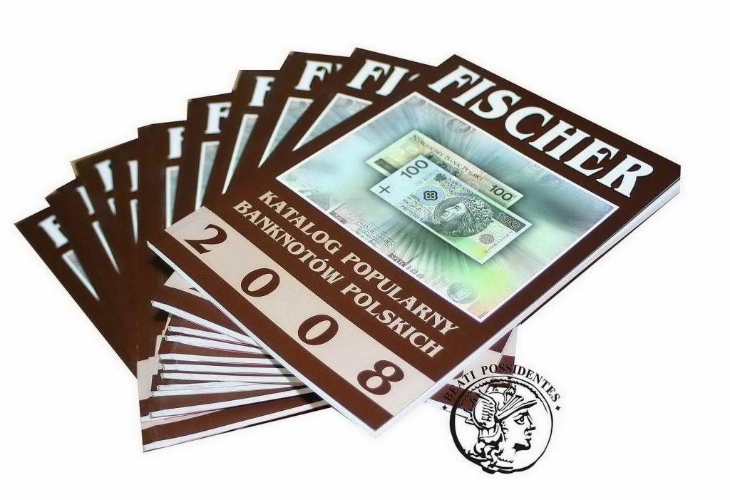 Katalog Popularny Banknotów Polskich FISCHER 2008