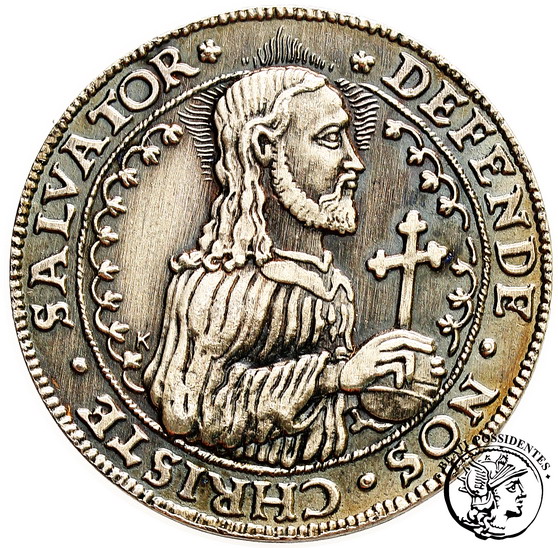 Polska kopia srebro Parchimowicz talar 1577 st. 1
