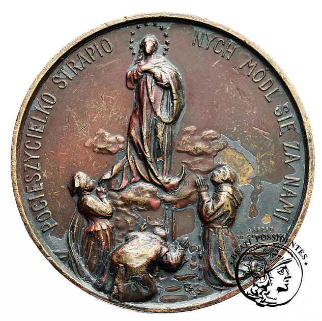 Polska 1904 medal Wystawa Maryańska Warszawa st 3