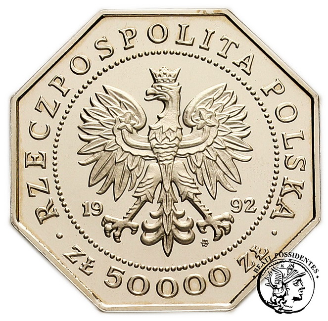 50 000 zł 1992 Order Virtuti Militari st L