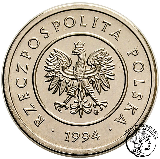 Polska III RP PRÓBA 2 złote 1994 Nikiel st.1