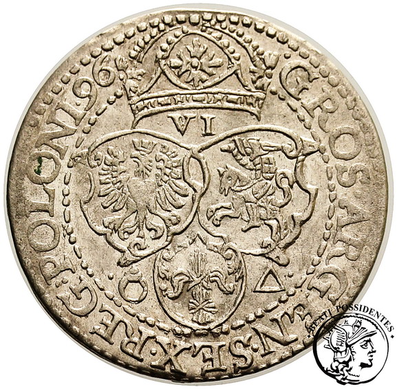 Zygmunt III Waza szóstak Malbork 1596 st.2-