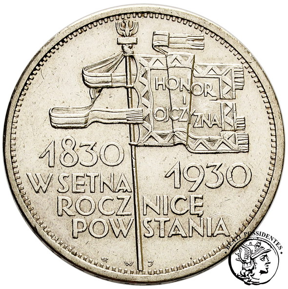 II RP 5 złotych 1930 Sztandar st. 2-