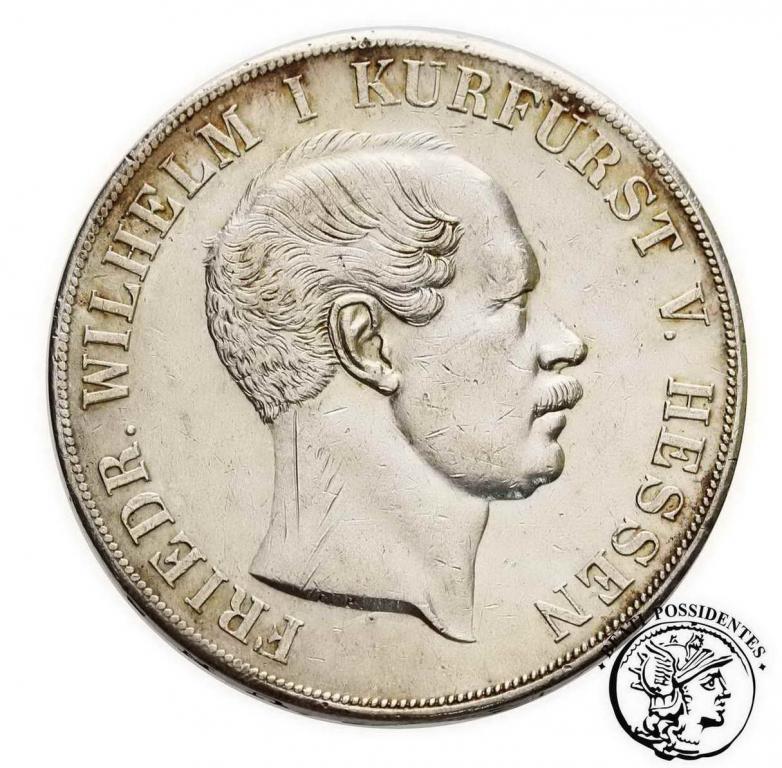 Niemcy Hesja 3 1/2 Gulden = 2 talary 1855 st. 3