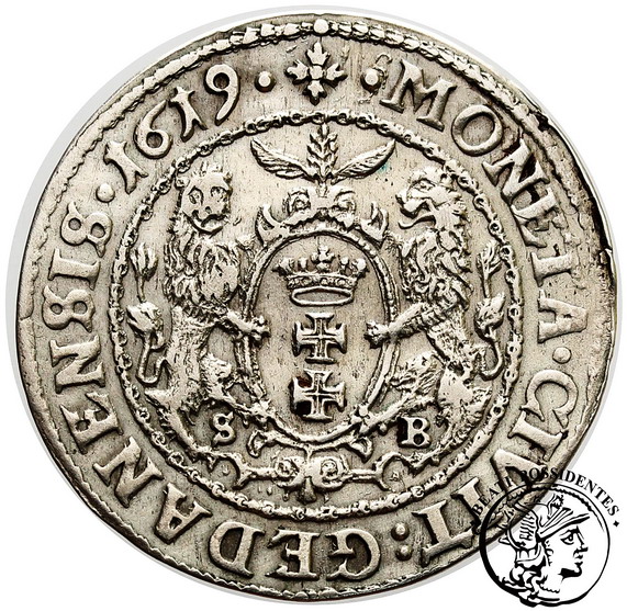 Zygmunt III Waza ort gdański 1619 st. 3