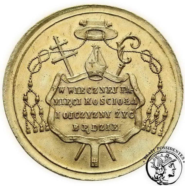 Polska medal 1861 Warszawa bkp Fijałkowski st. 2