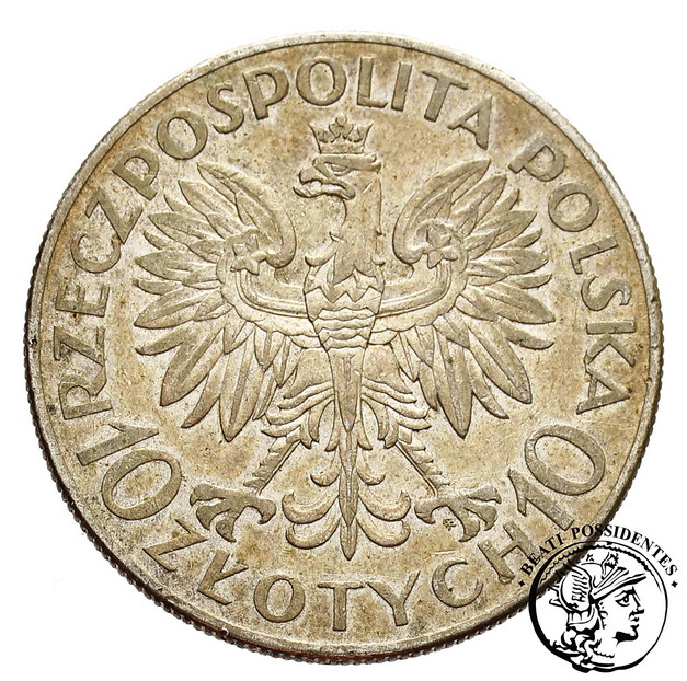 Polska 10 złotych 1933 Traugutt st.3