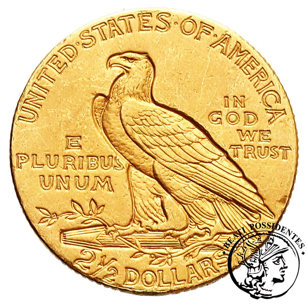 USA 2 1/2 $ dolara 1911 Philadelphia st. 3-/4