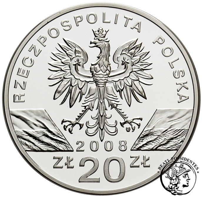 III RP 20 złotych 2008 Sokół st. L