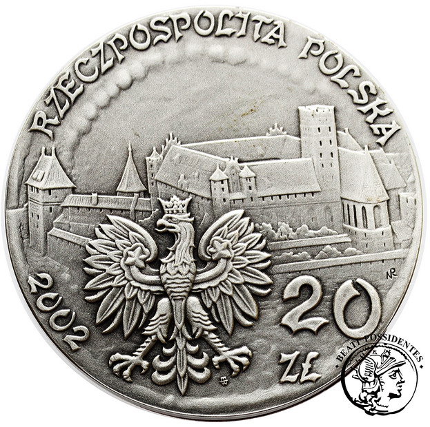 III RP 20 złotych 2002 Malbork st. 1