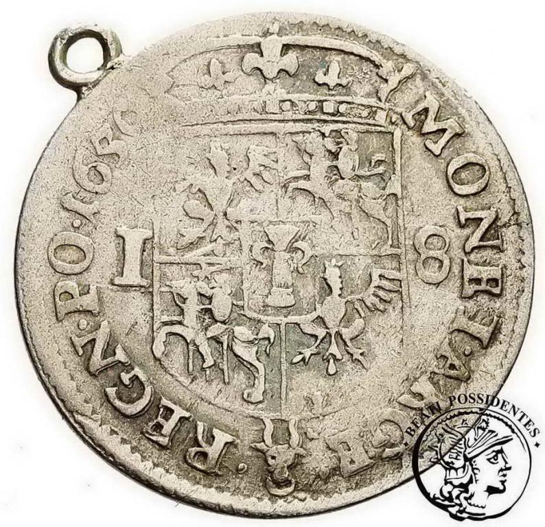 Jan Kazimierz ort koronny 1650 Wschowa st. 3
