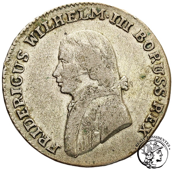 Niemcy Prusy 4 grosze 1802 A Berlin st. 3+