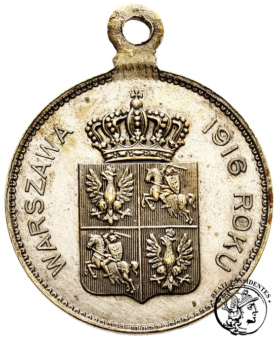 Polska 125 lat Konstytucji medal 1916 st. 2