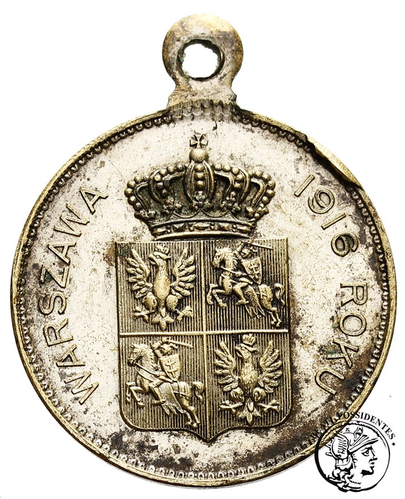 Polska 125 lat Konstytucji medal 1916 st. 2-