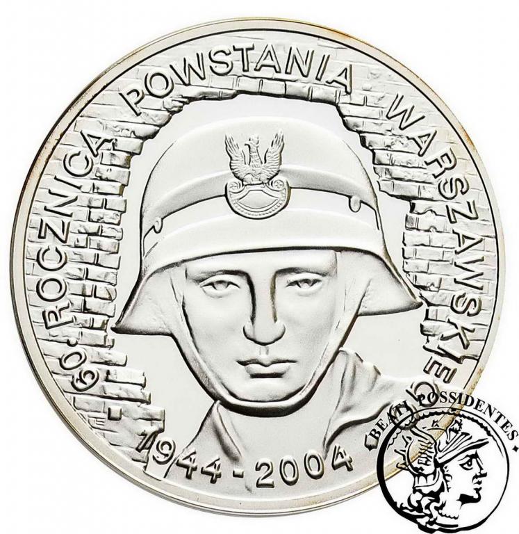 III RP 10 zł 2004 Powstanie Warszawskie st. L