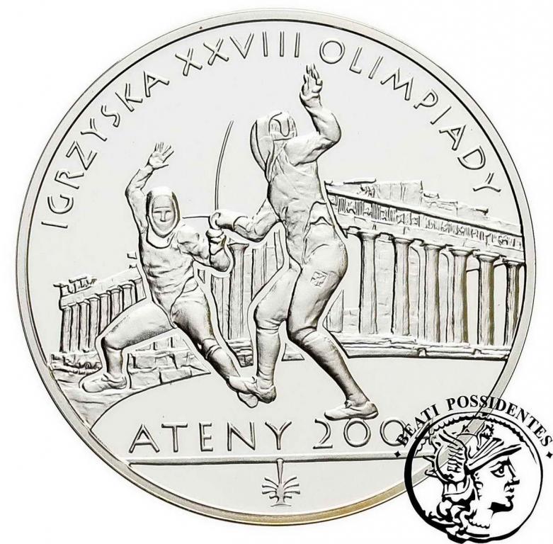 III RP 10 zł 2004 Olimpiada Ateny st. L