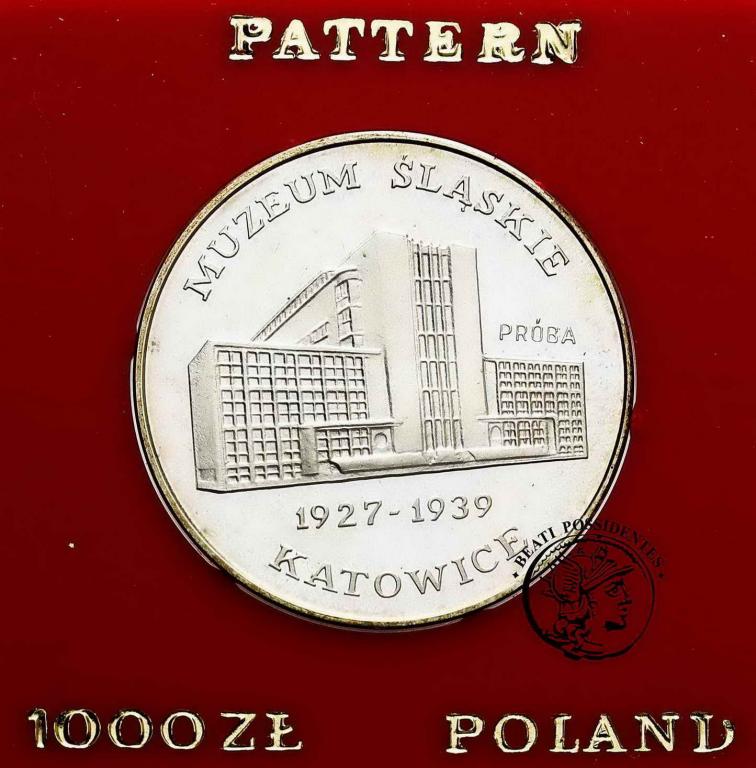 PRÓBA 1000zł Muzeum Śląskie Katowice 1987 stL-