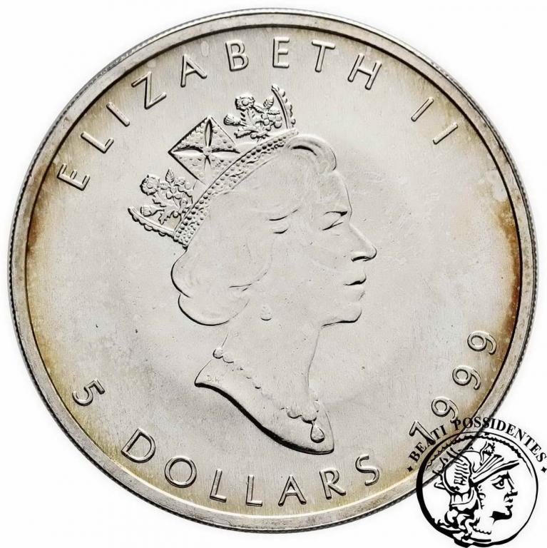 Kanada 5 $ 1999 Jan Paweł II 2002 st. 1-