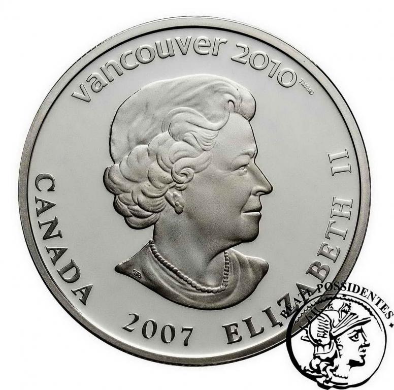 Kanada 25 $ dolarów 2007 Oly Vancouver st. L