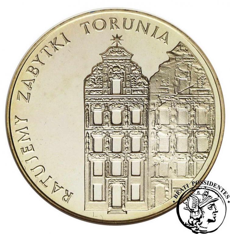 5000 złotych 1989 Toruń kamieniczki PCG PR 70