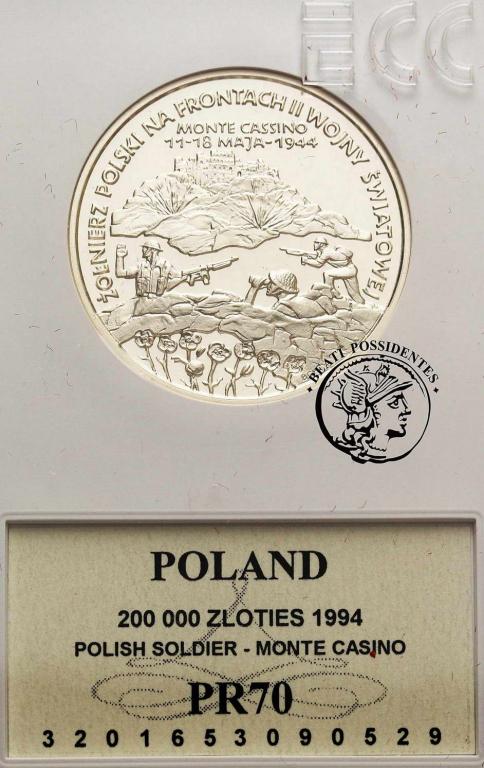 200 000 złotych 1994 Monte Casino GCN PR 70