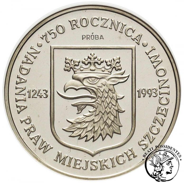 PRÓBA Ni 200 000 zł 1993 Prawa Szczecin NGC PF69