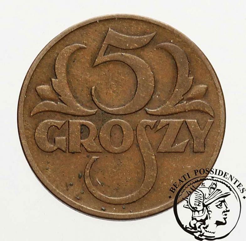 II RP 5 groszy 1934 st. 3-