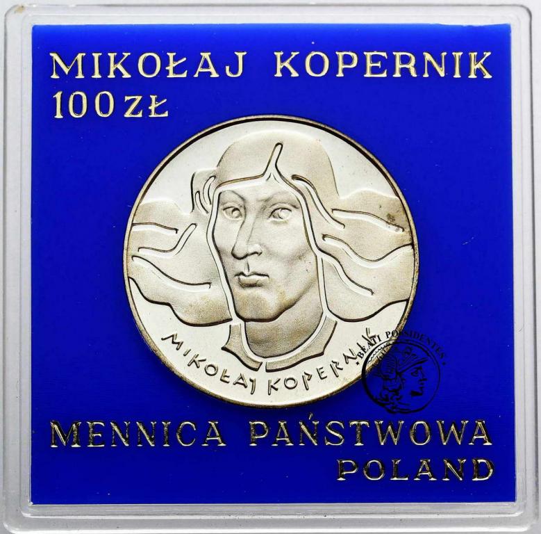 PRL 100 zl Mikołaj Kopernik 1974 st.L-