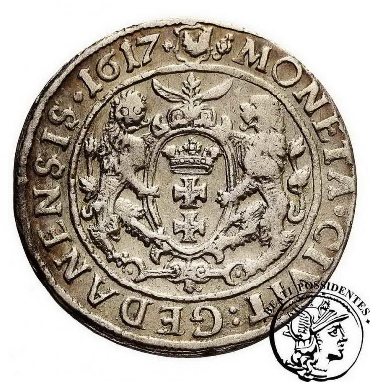 Zygmunt III Waza ort gdański 1617 Gdańsk st. 3