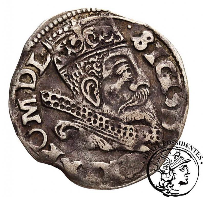 Zygmunt III Waza trojak koronny 1598 Wschowa st.3