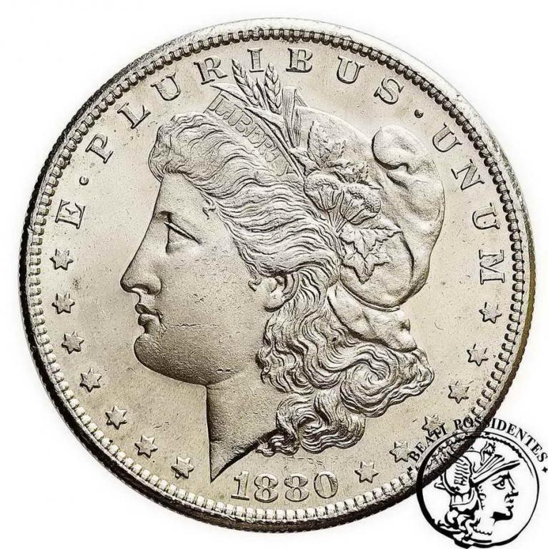 USA 1 $ dolar 1880 S /San Francisco/ st. 1-/2+