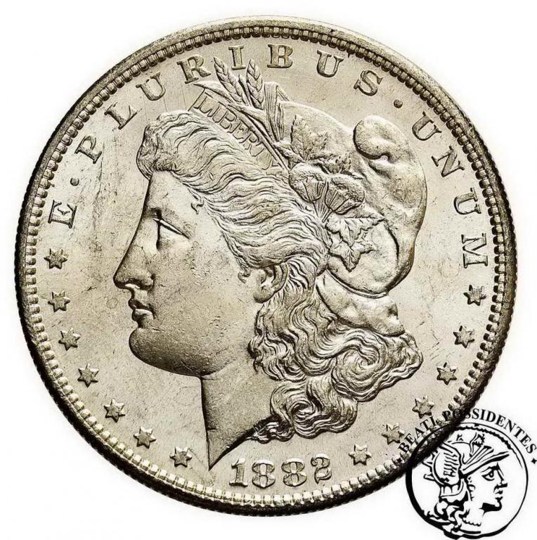 USA 1 $ dolar 1882 S /San Francisco/ st. 1-/2+